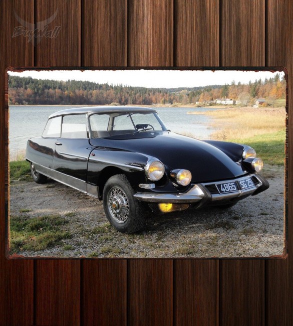 Металлическая табличка Citroen DS 21 Concorde Coupe by Chapron